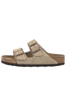 Birkenstock Arizona BS Soft Footbed Taupe 0951301 (BK344-a) Sieviešu apavi/Flip Flops