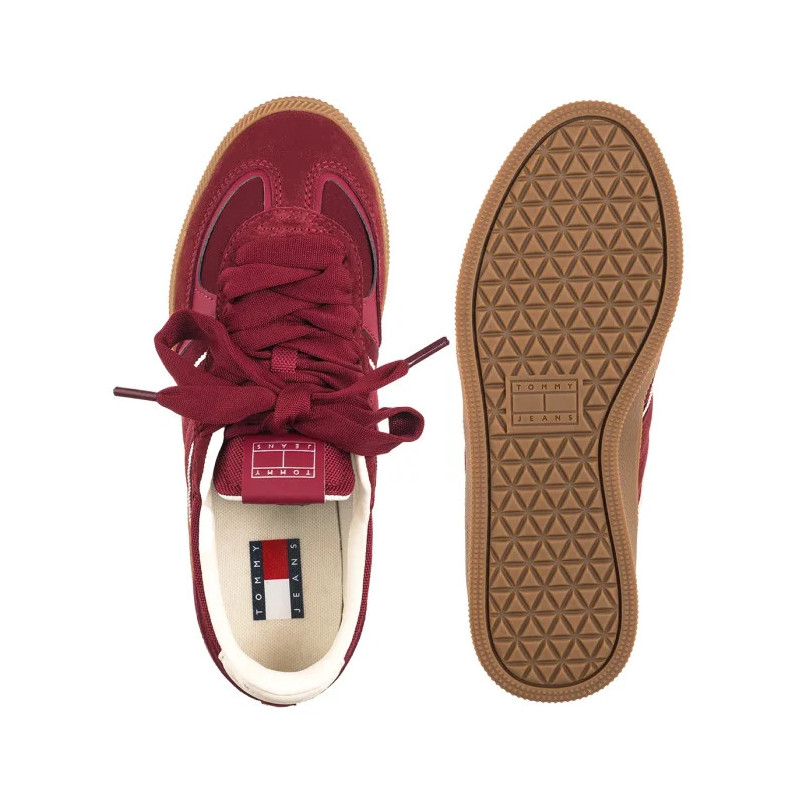 Tommy Hilfiger The Greenwich Edge Suede Deep Dahlia EN0EN02924 XKK (TH1438-a) sportiniai bateliai