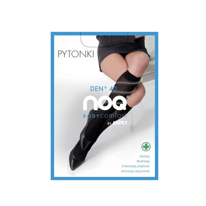 Knittex kojinės iki kelių su mikrofibra