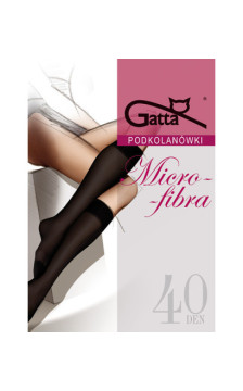 Gatta knee-high socks with microfiber