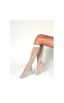 Veneziana tinklinės kojinės iki kelių