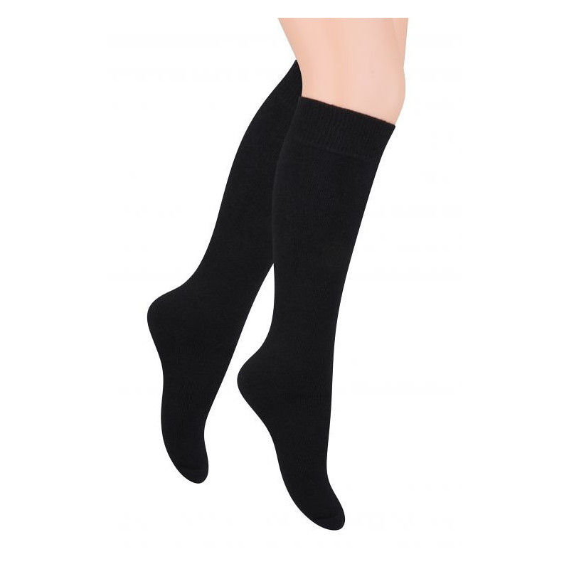 Steven kokvilnas zeķes līdz ceļiem