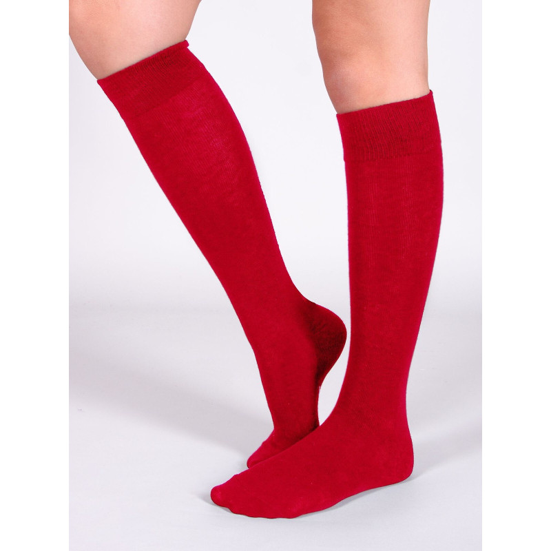 YOCLUB kokvilnas zeķes līdz ceļiem