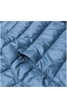 LONG JACKET WITH HOOD BLACK (PM7231) striukė