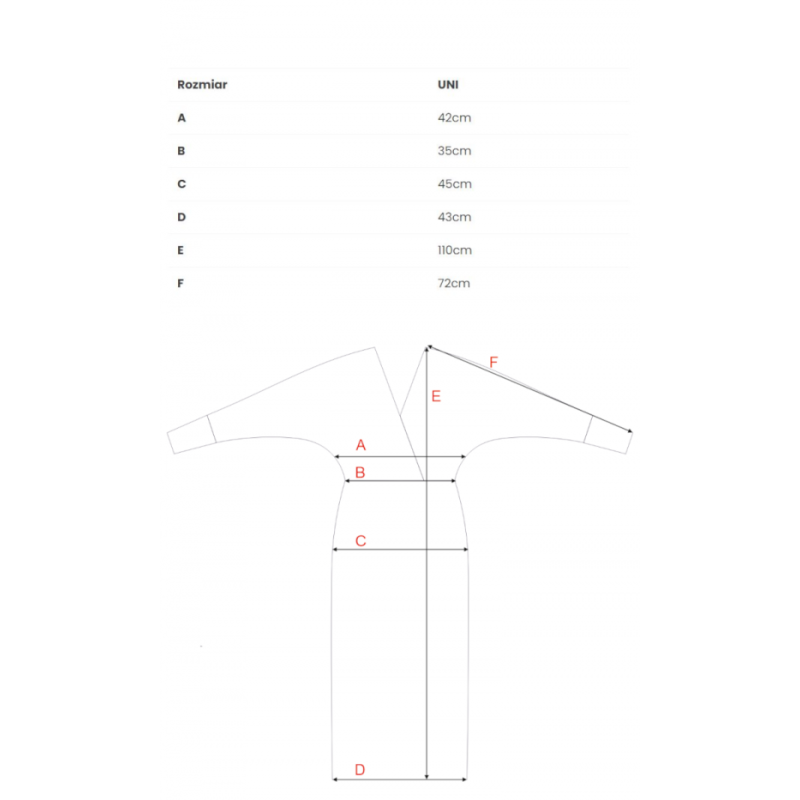 M810 Sukienka swetrowa z dekoltem kopertowym i paskiem - kość słoniowa