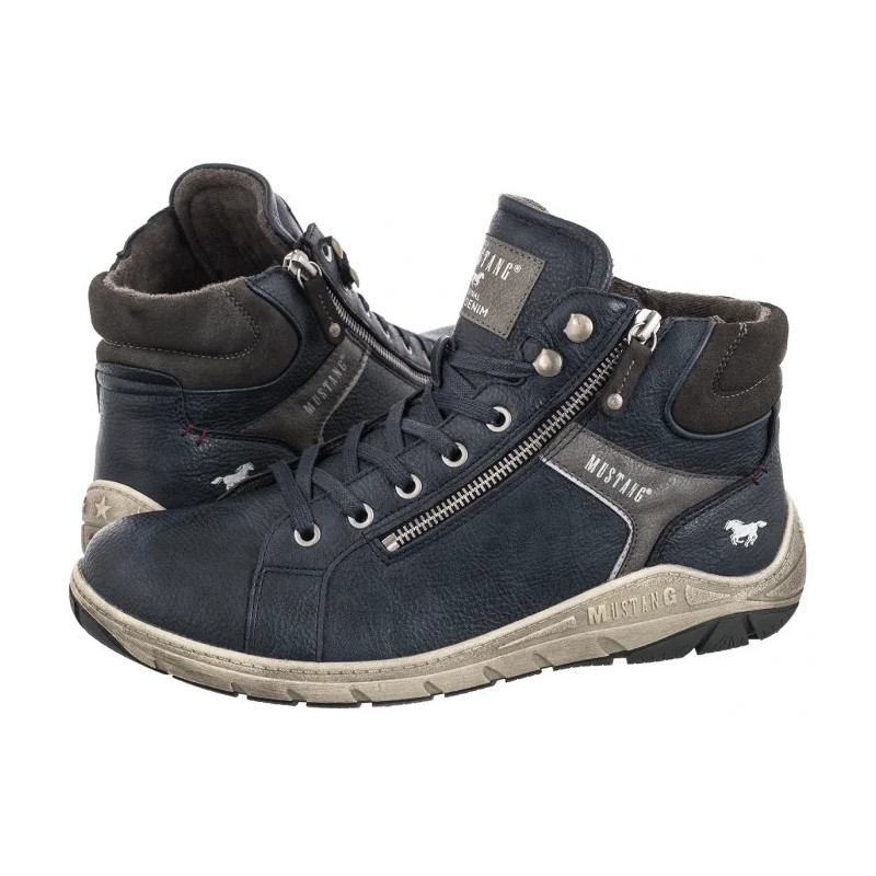 Mustang Granatowe 4160-502-820 (MU562-a) žygio batai
