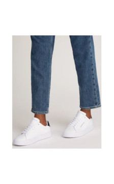 Tommy Hilfiger TH Court Lth Detail Ess White/Desert Sky FM0FM05367 0LD (TH1219-a) spordijalatsid