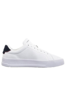 Tommy Hilfiger TH Court Lth Detail Ess White/Desert Sky FM0FM05367 0LD (TH1219-a) sports shoes