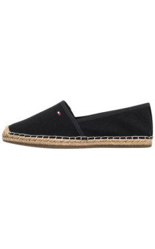 Tommy Hilfiger Flag Canvas Espadrille Black FW0FW08541 BDS (TH1264-b) kurpes