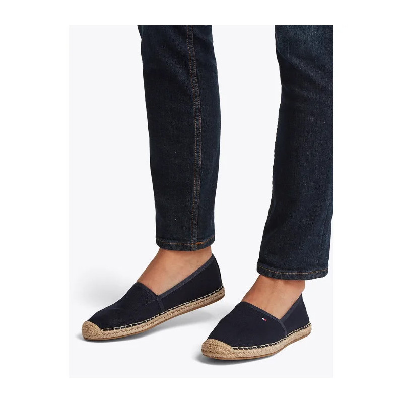 Tommy Hilfiger Flag Canvas Espadrille Space Blue FW0FW08541 DW6 (TH1264-e) sportiniai bateliai