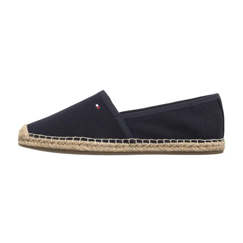 Tommy Hilfiger Flag Canvas Espadrille Space Blue FW0FW08541 DW6 (TH1264-e) kurpes