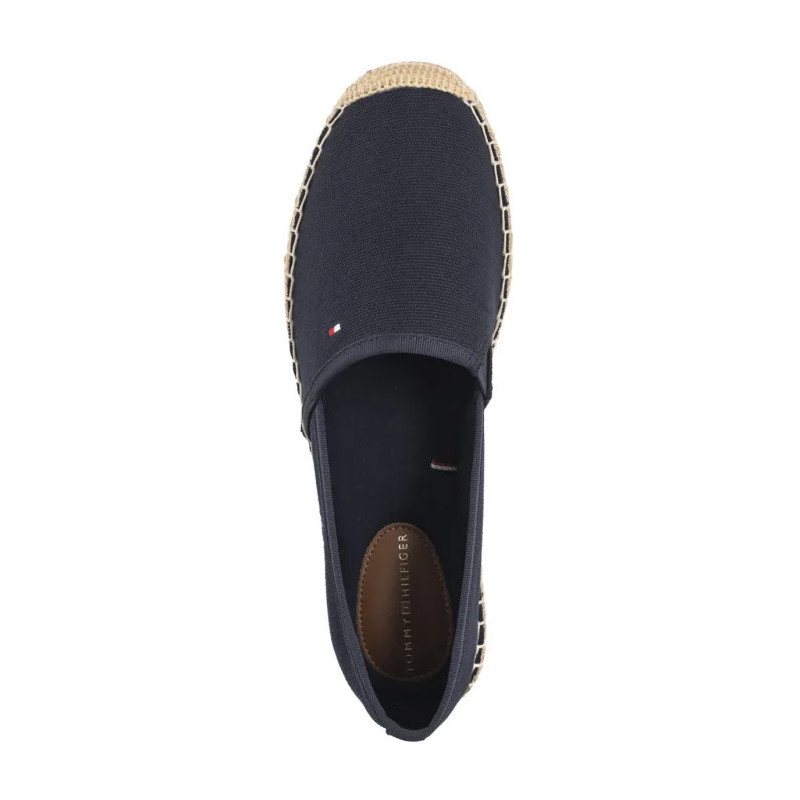 Tommy Hilfiger Flag Canvas Espadrille Space Blue FW0FW08541 DW6 (TH1264-e) kurpes