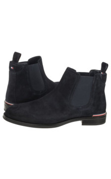 Tommy Hilfiger Core Rwb Hilfiger Suede Chelsea Desert Sky FM0FM04757 DW5 (TH888-a) apavi