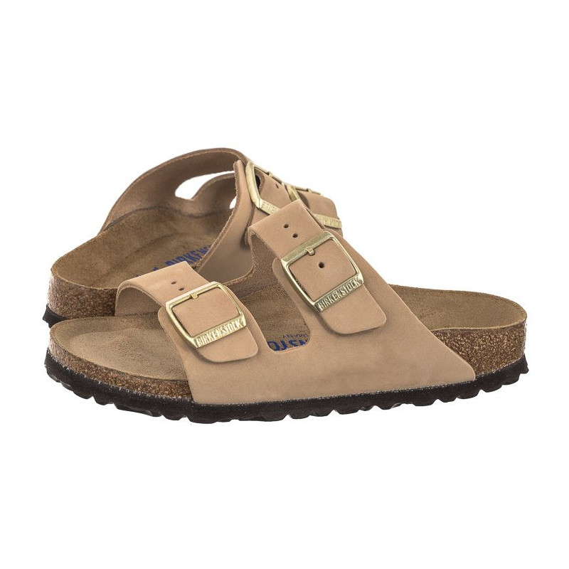 Birkenstock Arizona BS Soft Footbed Sandcastle 1019016 (BK241-c) Women's Shoes/Flip Flops