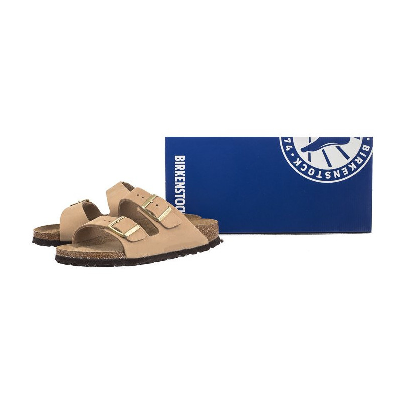 Birkenstock Arizona BS Soft Footbed Sandcastle 1019016 (BK241-c) Moteriški batai/šlepetės