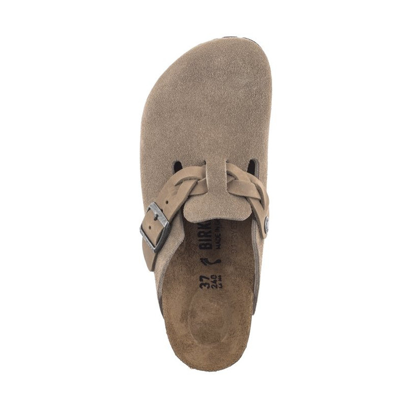 Birkenstock Boston Braided Taupe 1026694 (BK257-a) Sieviešu apavi/Flip Flops