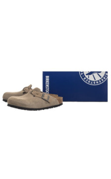 Birkenstock Boston Braided Taupe 1026694 (BK257-a) Moteriški batai/šlepetės