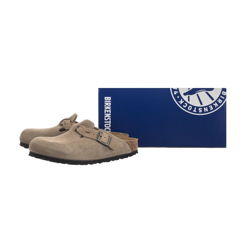 Birkenstock Boston Braided Taupe 1026694 (BK257-a) Sieviešu apavi/Flip Flops