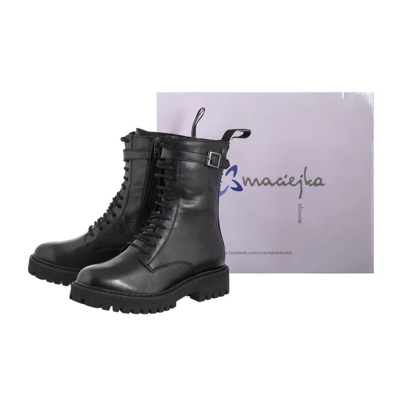 Maciejka Czarne P7226-01/00-7 (MA1437-a) batai