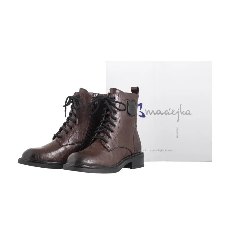 Maciejka Brązowe K7180-02/00-7 (MA1442-b) kurpes