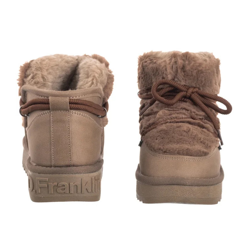 D.Franklin Nordic Trk Fur Low Brown DFSH370011-BROW (DF4-c) kurpes