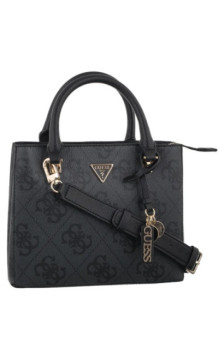Guess Noelle II Sml Multi Comp Stchl HWSO96 72050 Coal Logo (GU851-a) käekott