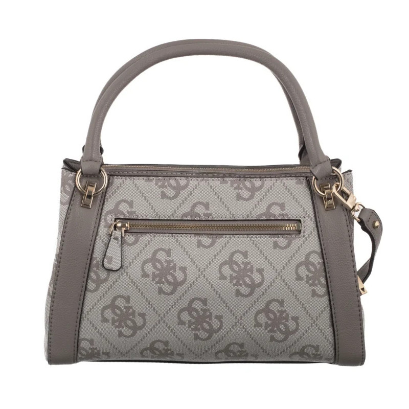 Guess Karnilla Logo Gfriend Satchel HWOS99 01060 Dark Taupe Logo (GU852-a) rankinė