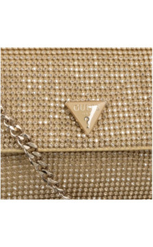Guess Zalina Flap Clutch HWRP93 50700 Gold (GU853-a) rokassoma