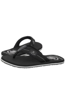 Tommy Hilfiger Patch Hilfiger Beach Sandal Black FM0FM05804 BDS (TH1440-a) apavi