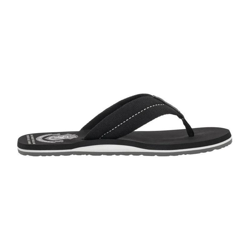 Tommy Hilfiger Patch Hilfiger Beach Sandal Black FM0FM05804 BDS (TH1440-a) apavi