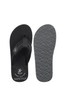 Tommy Hilfiger Patch Hilfiger Beach Sandal Black FM0FM05804 BDS (TH1440-a) shoes