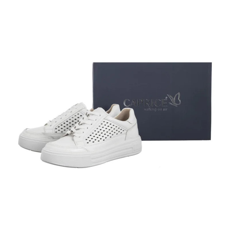 Caprice Białe 9-23719-44 102 White Nappa  (CP435-a) shoes