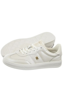 Tommy Hilfiger TH Heritage Shiny Sneaker Ecru FW0FW09179 YBL (TH1439-a) sportiniai bateliai