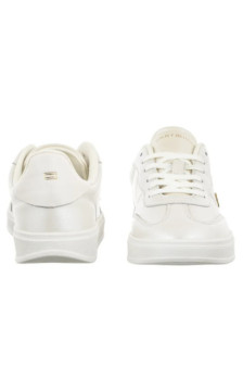 Tommy Hilfiger TH Heritage Shiny Sneaker Ecru FW0FW09179 YBL (TH1439-a) sporta apavi