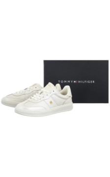 Tommy Hilfiger TH Heritage Shiny Sneaker Ecru FW0FW09179 YBL (TH1439-a) sporta apavi