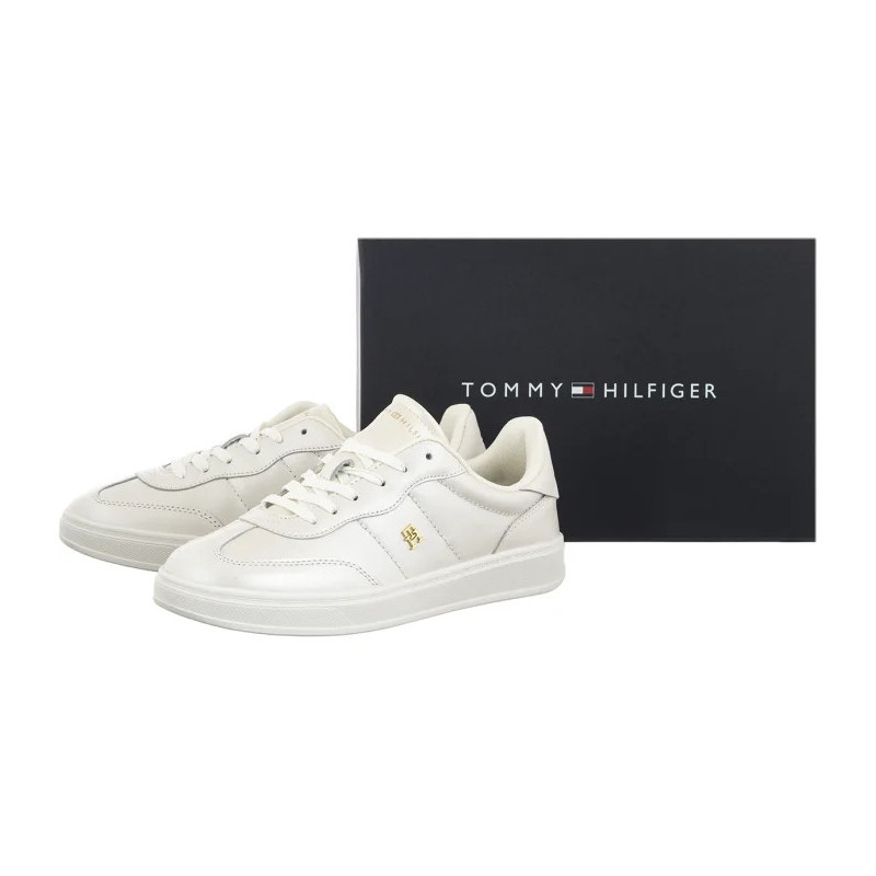 Tommy Hilfiger TH Heritage Shiny Sneaker Ecru FW0FW09179 YBL (TH1439-a) sportiniai bateliai