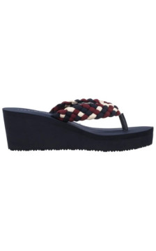 Tommy Hilfiger TH Wedge Braided Summer Sandal Rwb FW0FW09198 0GY (TH1441-a) kurpes