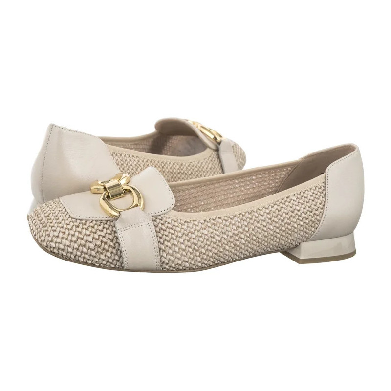 Caprice Beżowe 9-24201-46 199 Offwhite Comb (CP453-a) shoes
