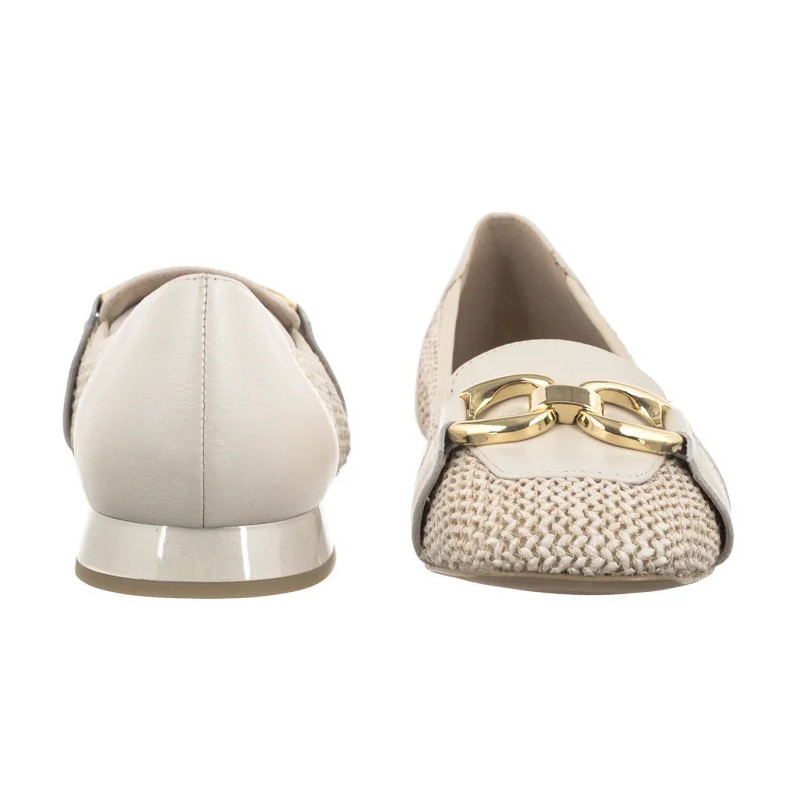 Caprice Beżowe 9-24201-46 199 Offwhite Comb (CP453-a) kurpes