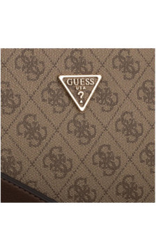 Guess Noelle II Luxury Satchel HWBG96 72070 Latte Logo/Brown (GU794-b) käekott