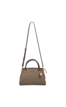 Guess Noelle II Luxury Satchel HWBG96 72070 Latte Logo/Brown (GU794-b) rokassoma