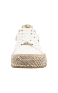 Tamaris Białe 1-23713-42 190 White/Gold (TM479-a) kurpes