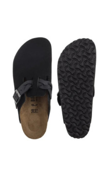 Birkenstock Boston Braided Black 1030497 (BK257-d) Sieviešu apavi/Flip Flops