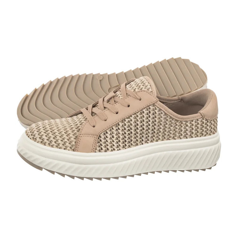Caprice Beżowe 9-23710-46 408 Beige Comb (CP454-a) kurpes