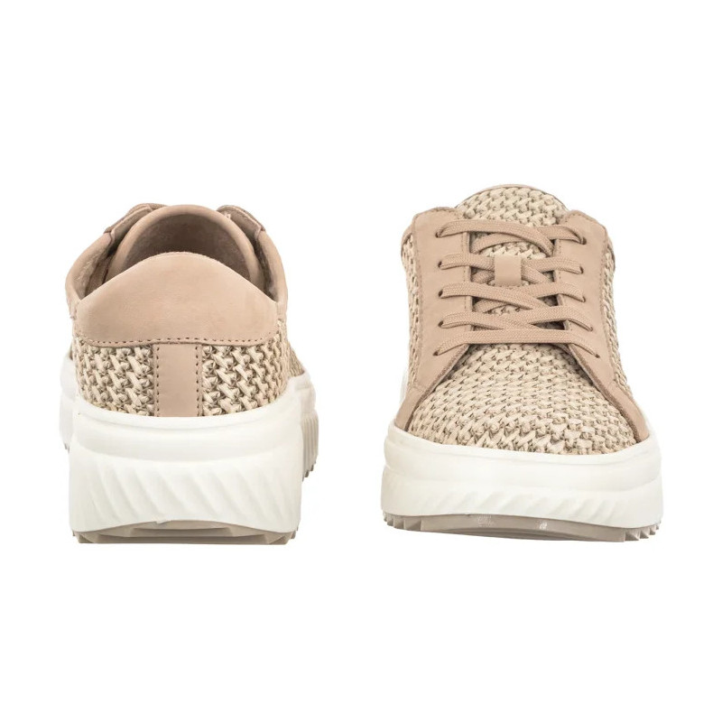 Caprice Beżowe 9-23710-46 408 Beige Comb (CP454-a) kurpes