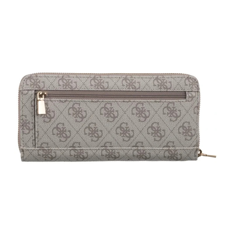 Guess Laurel II Slg Large Zip Around SWSG74 59146 Dark Taupe Logo (GU775-c) handbag