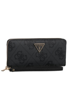 Guess Laurel II Slg Large Zip Around SWSO74 59146 Coal Logo (GU860-a) käekott