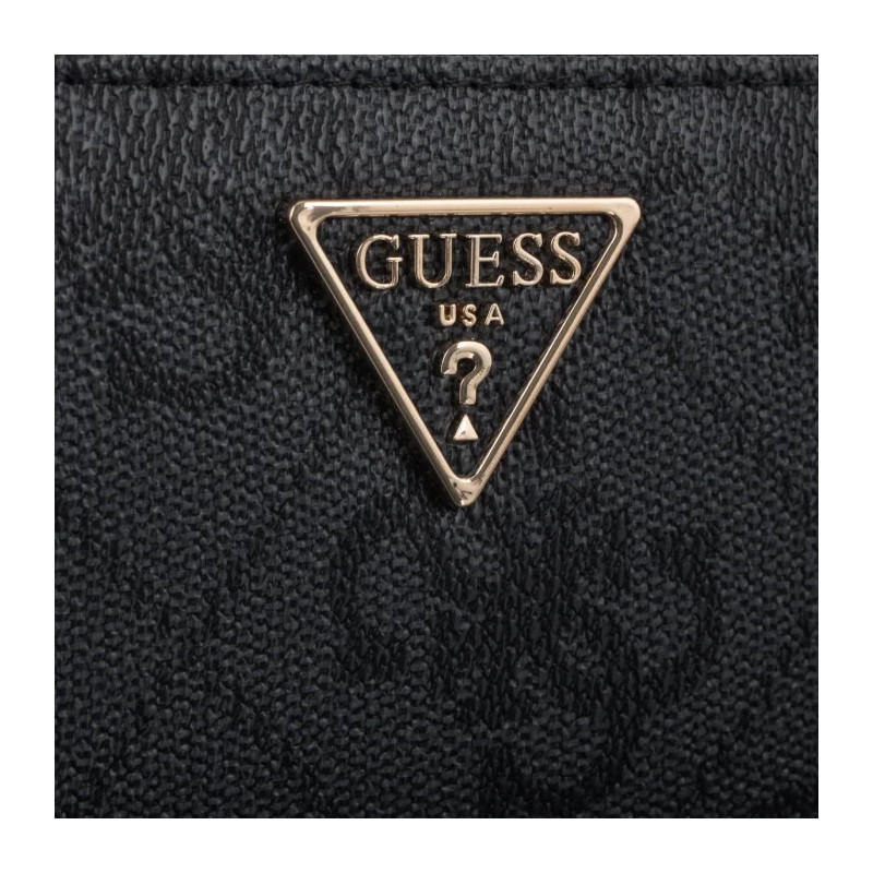 Guess Laurel II Slg Large Zip Around SWSO74 59146 Coal Logo (GU860-a) rokassoma