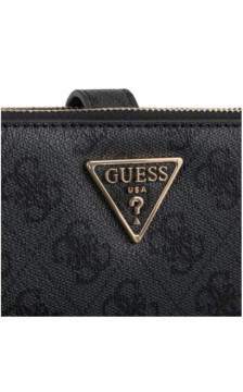 Guess Laurel II Slg Dbl Zip Organizer SWSG74 59157 Coal Logo (GU861-a) rokassoma