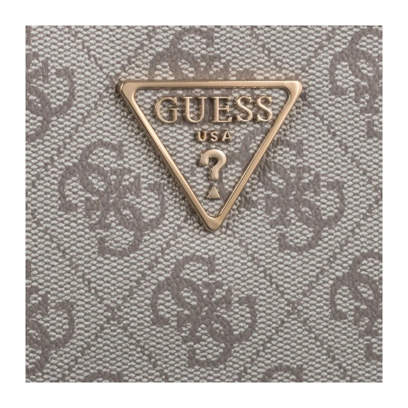 Guess Laurel II Slg Dbl Zip Organizer SWSG74 59157 Dark Taupe Logo (GU861-b) rokassoma